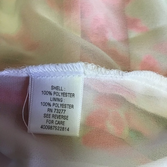 Candie’s Floral Y2K Spaghetti Strap Cami Top Criss Cross Back - Picture 4 of 8